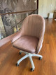 Blush Pink Swivel Chair