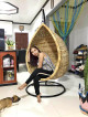 Rattan swing chair