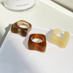 Korean Acrylic Chunky Ring