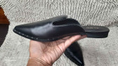 Leather half shoe