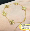Vca bracelet 18k saudi gold