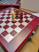 CHESSBOARD WITH WINE OPENER INCLUDED 4PCS SETS.