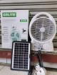GDLITE Solar Rechargable Fan