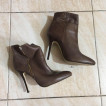 Aldo leather stiletto boots