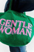 Gentlewoman Corduroy Tote Green Bag