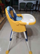 KIDS ROOM LEATHER HIGH CHAIR