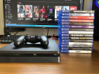 PS4 Slim 1TB With 16 Games Bundle