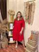 Plus size dress Cotton spandex Freesize