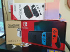Nintendo Switch V2 with games