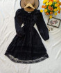 Gothic Lolita Smocked Dress