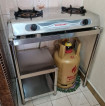 Kitchen Stainless Steel Gas Stove Stand