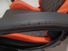 Cougar fusion orange gaming chair