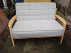 Japan Surplus Nordic 2 Seaters Sofa