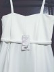 Simple white dress