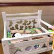 RUSH!! Preloved build in Baby Crib