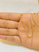 18k Saudi Gold Center Necklace (Pawnable Jewelry)