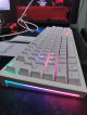 White mechanical keyboard