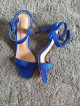 Primadonna Blue Strappy Sandals
