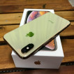 IPHONE XS 256GB GOLD FACTORY UNLOCK MAKINIS 100% BATTHEALTH COMPLETE PACKAGE w/