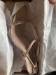 Charles & Keith Gem-Embellished Strappy Sandals – Nude