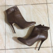 Aldo leather stiletto boots