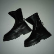 SHEIN Chunky Black Chelsea Boots