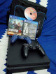 ps4 slim , 2controllers with games