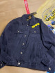 drew house chenille mascot patch trucker jacket