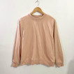 H&M Peach Oversize Sweater Jacket Pullover