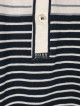 HUGO BOSS POLO TRI COLOR MID AND SIDE LOGO EMBLEM