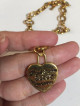Authentic Vintage juicy Couture Gold Plated Necklace