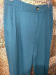 Pull & Bear Blue green/ Teal Trousers