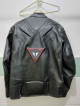 Leather jacket for motorcycle