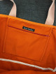 Acne Studios Orange Canvas Weekend Bag