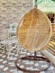 Rattan swing chair