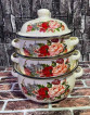 3piece Ceramic Japanese Style Food Server