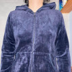 Juicy Couture Midnight Blue Velour Y2K Jacket