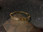 Original Cartier bangle HK setting 17cm 18k Saudi Gold