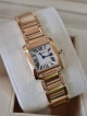 Cartier ladies Tank Solid gold 18k