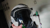 Evo half face helmet SIZE LARGE