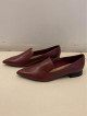 Rush Sale!!! Charles & Keith Maroon Leather Shoes