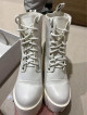Platform Chunky Heeled Boots