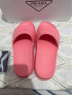 Onhand Authentic Pre-owned Begonia Pink Rubber Slides