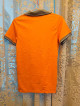 NIKE Mens Dri Fit Orange Polo Shirt