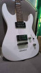 Electric guitar with multi effects pedal