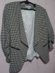 Pre loved checkered blazer for women