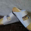 Original Birkenstock Arizona Shiny Blue