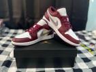 Jordan 1 Low Cherrywood Red / Bordeaux