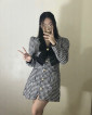Ivy Suit Dress (Black)