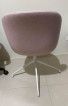 Pink Rotatable Chair